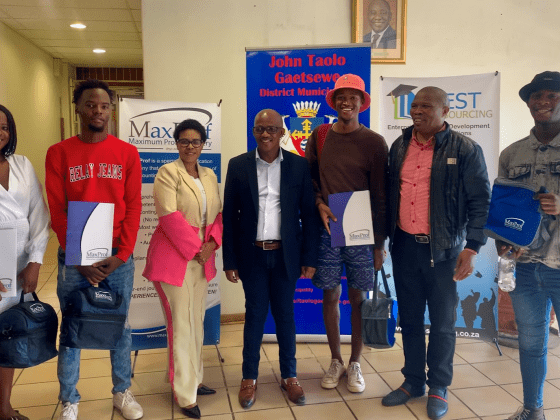 Meet-and-greet with John Taolo Gaetsewe District Municipality Executive Mayor, Cllr. Pulane Mogatle, and Northern Cape Rural College Students