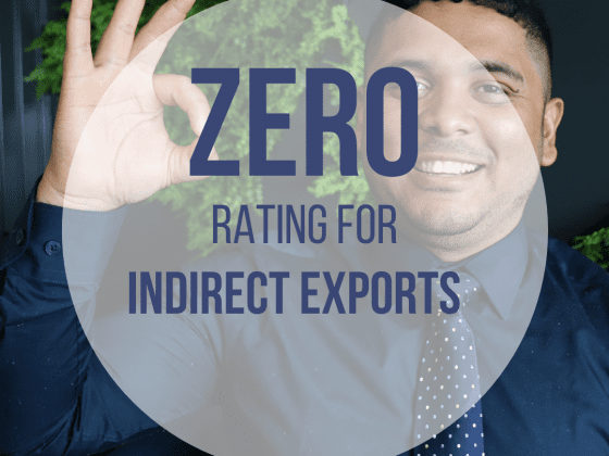 Understanding Zero-Rating for Indirect Exports