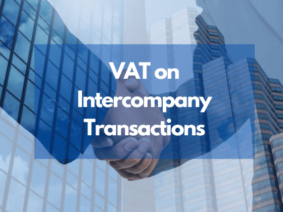 VAT On Intercompany Transactions