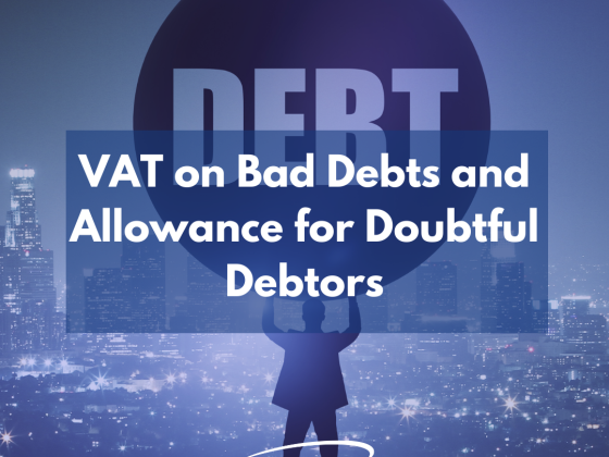 VAT on Bad Debts and Allowance for Doubtful Debtors