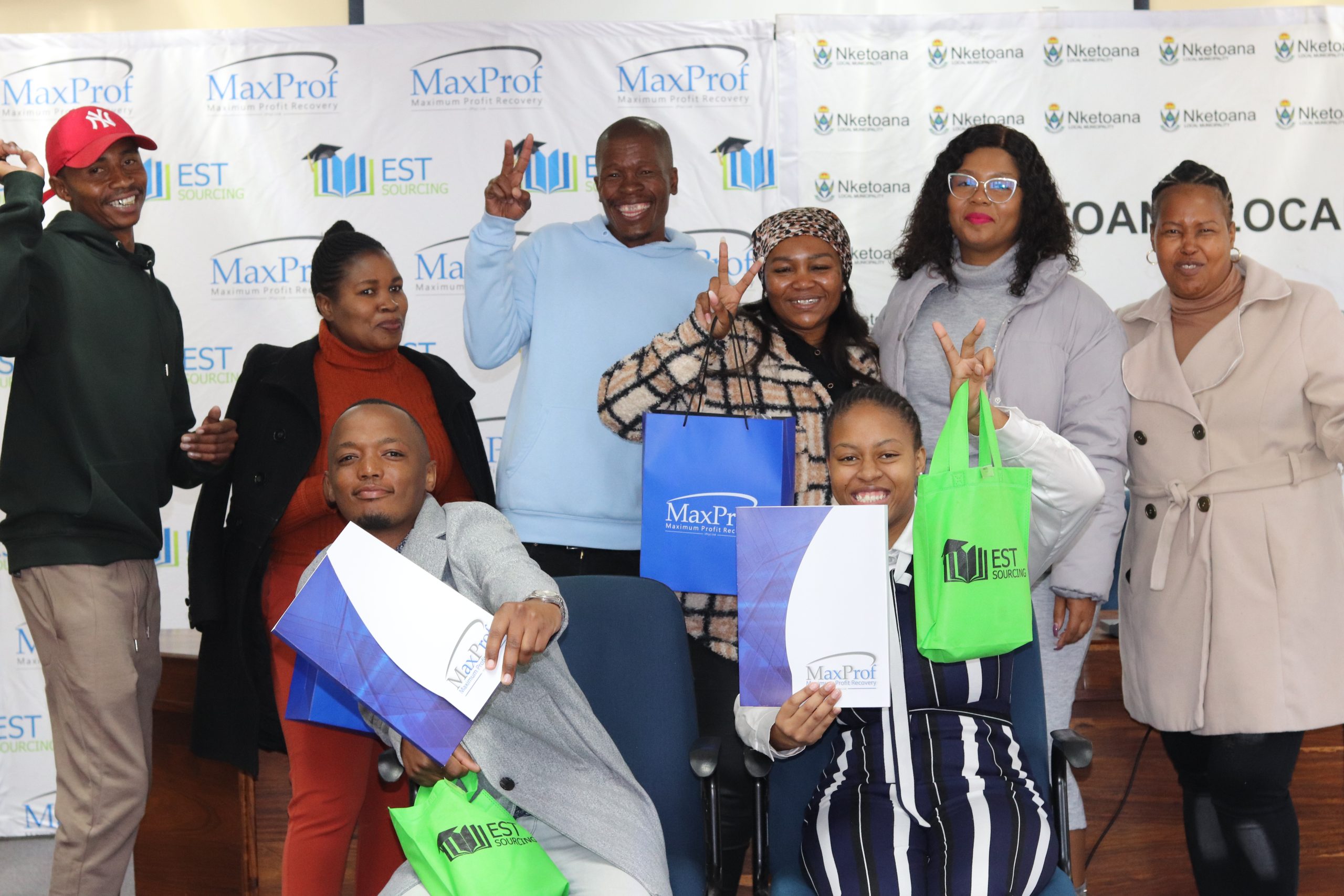 MaxProf and EST-Sourcing Bursary Program: Empowering Students in Nketoana Local Municipality