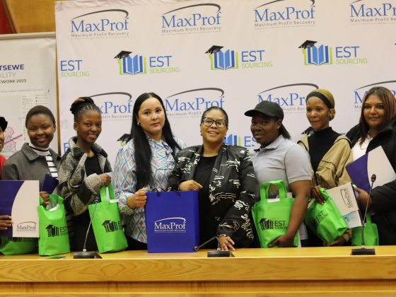 MaxProf and EST-Sourcing Host Bursary Award Ceremony for John Taolo Gaetsewe and Joe Morolong Students