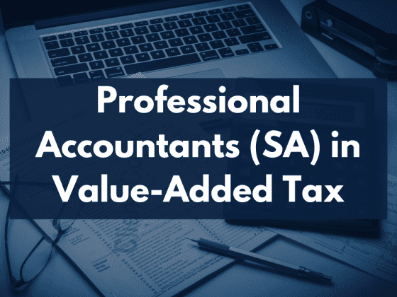 Professional Accountant (SA) in Value-Added Tax (VAT)